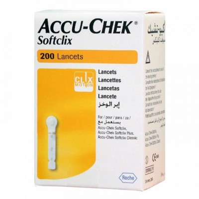 ACCU-CHEK SOFTCLIX 200 LANCETAS