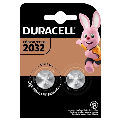 PILHA MOEDA DURACELL LITHIUM 2032 2 UN