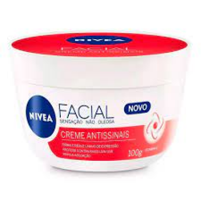 CREME HIDRATANTE FACIAL NIVEA ANTISSINAIS 100G