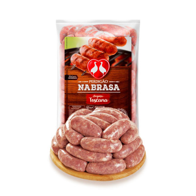 LINGUIÇA PERDIGÃO TOSCANA NABRASA 800 G