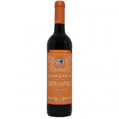 VINHO FINO TINTO SECO PORTUGAL CASAL GARCIA 750 ML