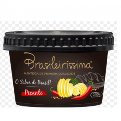 MANTEIGA BRASILEIRISSIMA PICANTE 200G