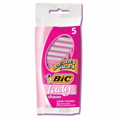 APARELHO BIC LADY SHAVER FEMININO LEVE 5 PAGUE 4