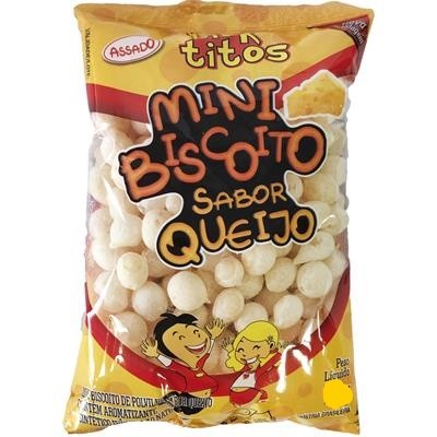 BISCOITO POLVILHO QUEIJO TITOS 80G