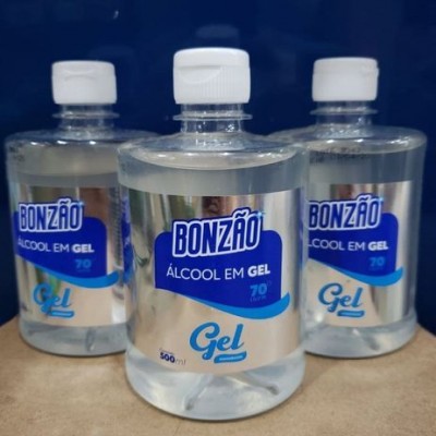 ÁLCOOL GEL 70% BONZAO 500 GRAMAS