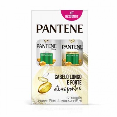 KIT PANTENE RESTAURAÇÃO SHAMPOO 350ML + CONDICIONADOR 175ML