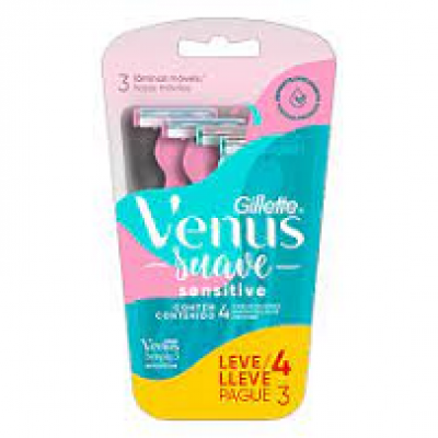 APARELHO GILLETTE SIMPLY VENUS 3 LEVE 4 PAGUE 3 UN