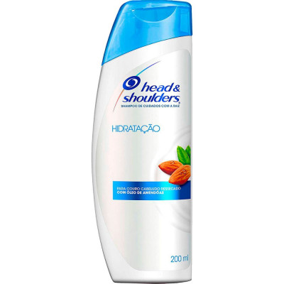 SHAMPOO HEAD & SHOULDERS HIDRATAÇÃO 200 ML