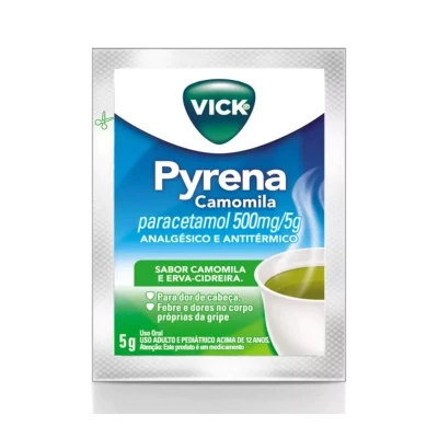 VICK PYRENA PÓ 5 GRAMAS SABOR CAMOMILA