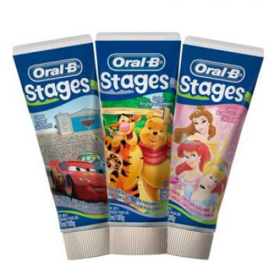 CREME DENTAL ORAL B STAGES PRINCESA/POOH 75ML