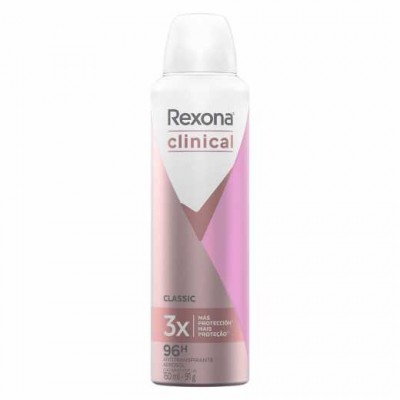 DESODORANTE REXONA AEROSOL CLINICAL CLASSIC 91G