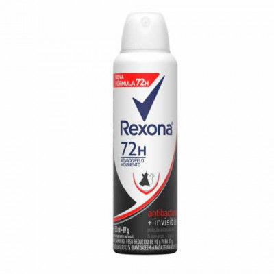 DESODORANTE REXONA AEROSOL 72 H ANTIBACTERIAL+INVISIBLE 150 ML