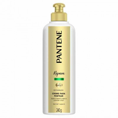 CREME PARA PENTEAR PANTENE PTO-V REPARA RESTAURAÇÃO 240 GRAMAS