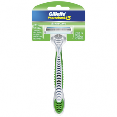 APARELHO DE BARBEAR GILLETTE PRESTOBARBA 3