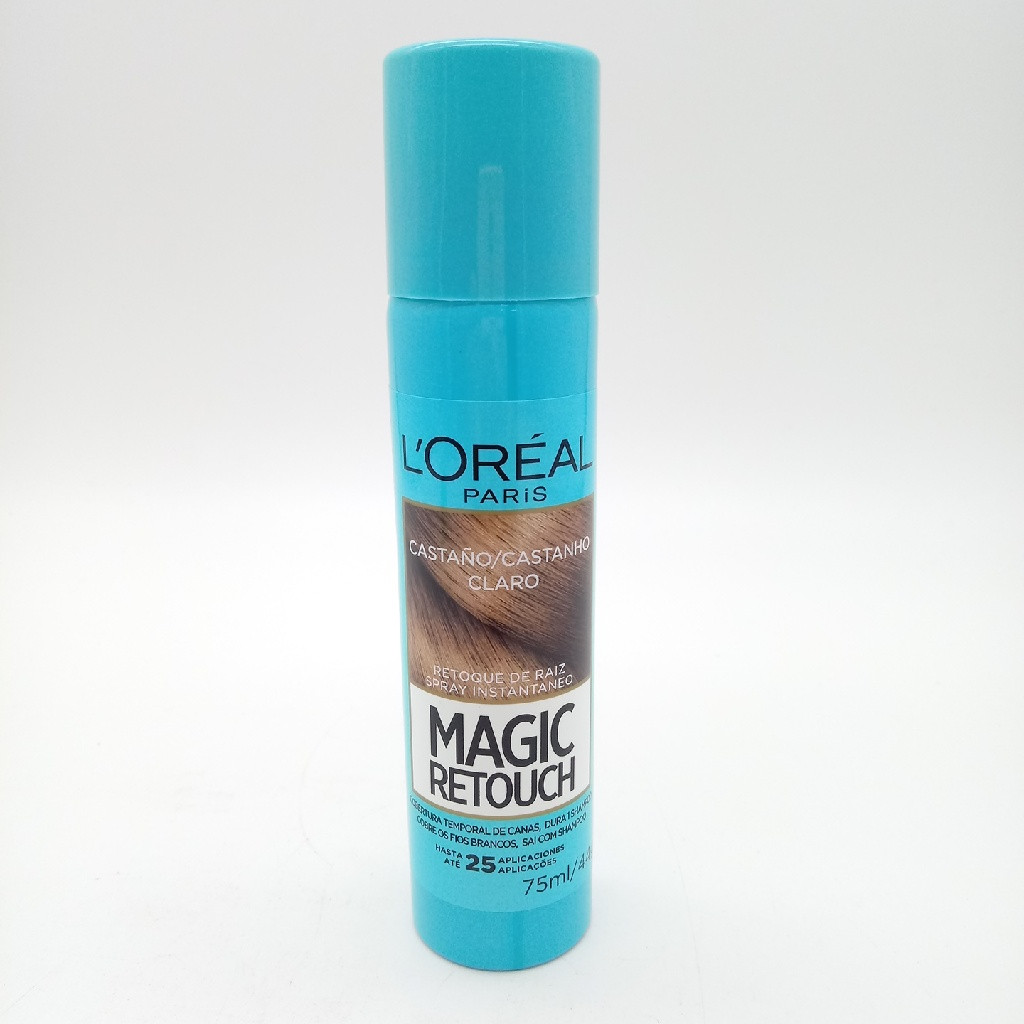 RETOQUE DE RAIZ MAGIC RETOUCH LOREAL CASTANHO CLARO PARIS 75 ML