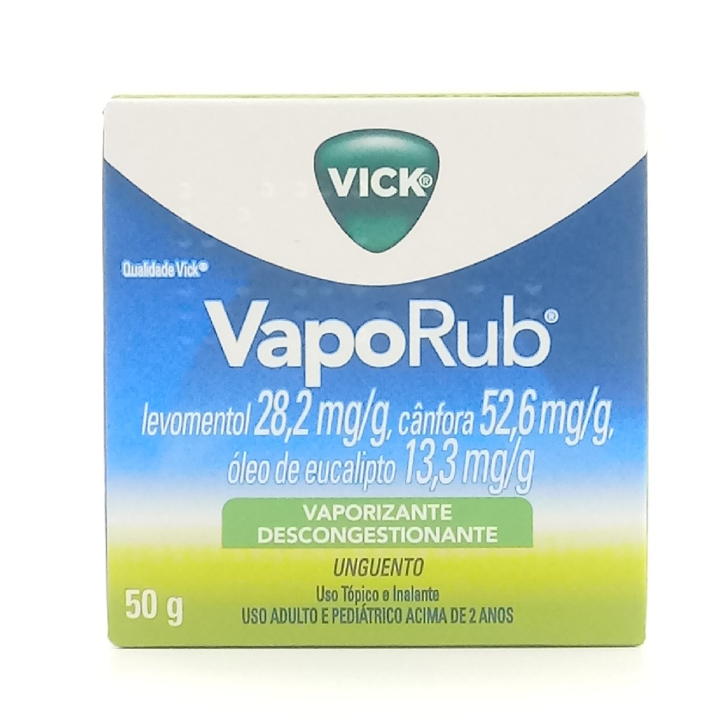 DESCONGESTIONANTE VICK VAPORUB 50 GRAMAS