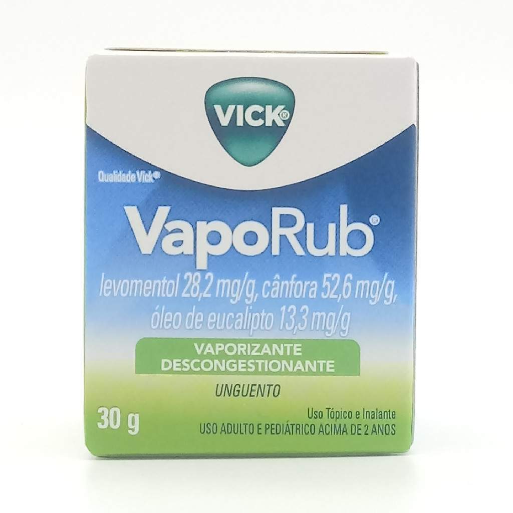 VICK VAPORUB DESCONGESTIONANTE 30 GRAMAS