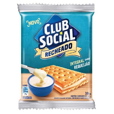 BISCOITO CLUB SOCIAL REQUEIJÃO 106 G