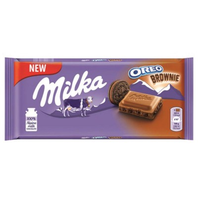 CHOCOLATE MILKA OREO BROWNIE 100G