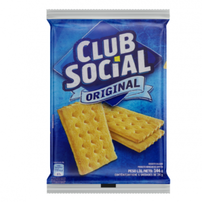 BISCOITO CLUB SOCIAL ORIGINAL 144G