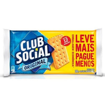 BISCOITO CLUB SOCIAL ORIGINAL 288G