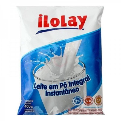 LEITE EM PÓ ILOLAY 400G