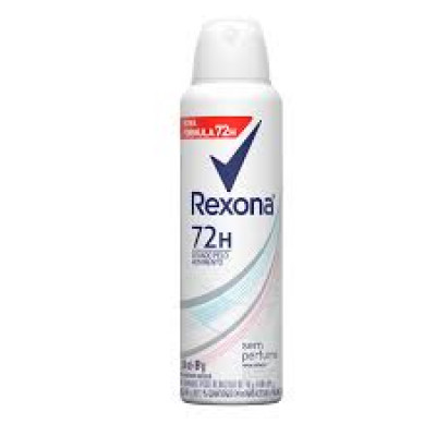 DESODORANTE REXONA AEROSOL 72 H SEM PERFUME 150 ML