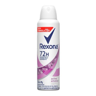 DESODORANTE REXONA 72 H AEROSOL ACTIVE EMOTION 150 ML