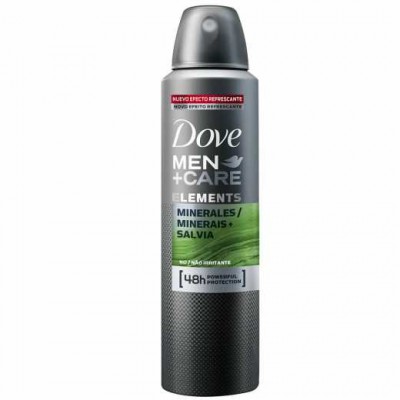 DESODORANTE DOVE AEROSOL MEN MINERAIS+SÁLVIA 89G