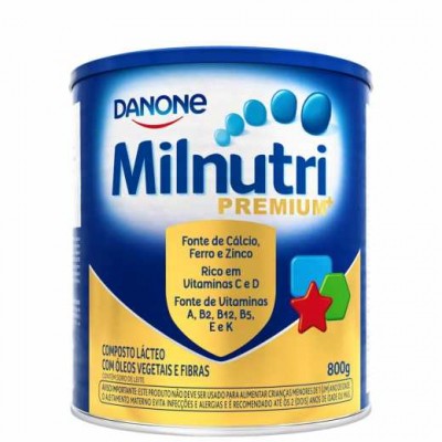 COMPOSTO LÁCTEO DANONE MILNUTRI PREMIUM 800 G