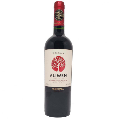 VINHO CHILENO ALIWEN RESERVA CABERNET SAUVIGNON TINTO SECO 750 ML