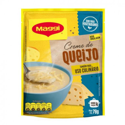 SOPA MAGGI CREME DE QUEIJO 78 GRAMAS