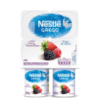 IOGURTE NESTLÉ GREGO FRUTAS VERMELHAS 400G