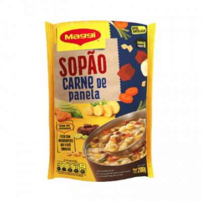 SOPÃO MAGGI CARNE DE PANELA 200 GRAMAS