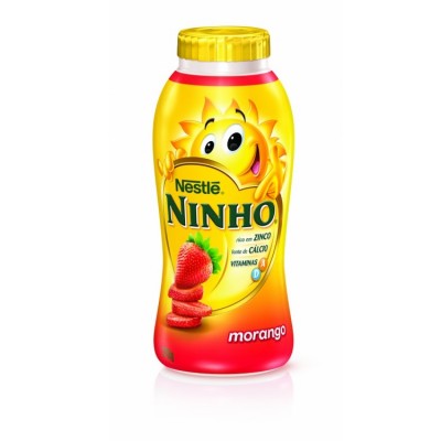 BEBIDA LÁCTEA NESTLÉ NINHO MORANGO 170G