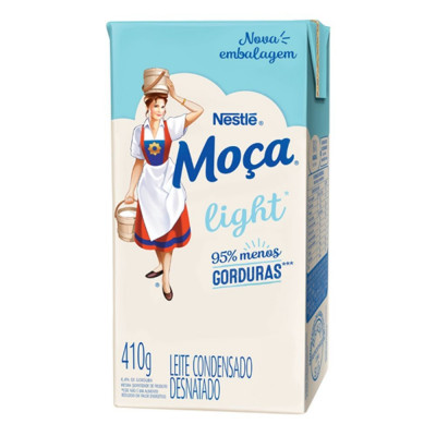 LEITE CONDENSADO MOÇA LIGHT 410 G