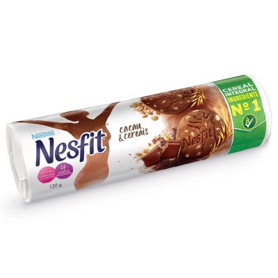 BISCOITO NESTLÉ NESFIT CACAU/CEREAL 120G