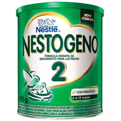 LEITE EM PÓ NESTLÉ NESTOGENO 2 400 GRAMAS