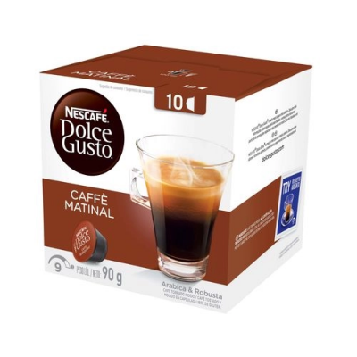 CÁPSULA NESCAFÉ DOLCE GUSTO CAFFÈ MATINAL 10 UNIDADES