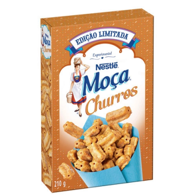 CEREAL NESTLÉ MOÇA CHURROS 210 GRAMAS