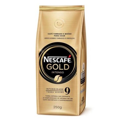 CAFÉ NESCAFÉ GOLD TORRADO E MOÍDO GOLD INTENSO 250 GRAMAS