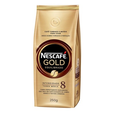 CAFÉ TORRADO E MOÍDO NESCAFÉ GOLD EQUILÍBRIO 250 GRAMAS