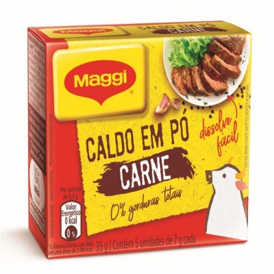 CALDO MAGGI EM PÓ CARNE 35G