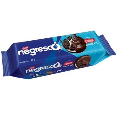 BISCOITO NESTLÉ NEGRESCO COBERTO CHOCOLATE 120G