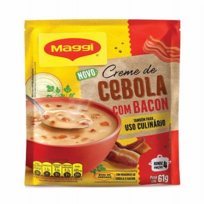 CREME DE CEBOLA MAGGI COM BACON 61G