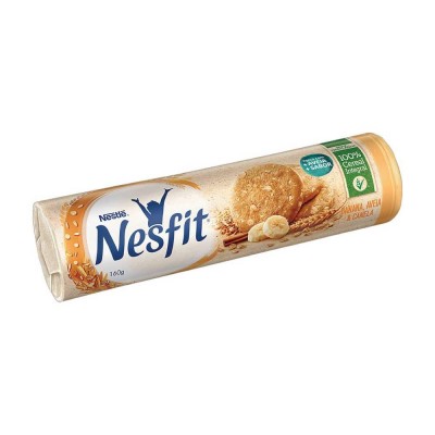 BISCOITO NESTLÉ NESFIT BANANA, AVEIA E CANELA 160 G