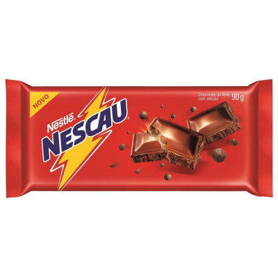 CHOCOLATE NESTLE AO LEITE NESCAU 90GR