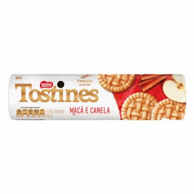 BISCOITO NESTLÉ TOSTINES MAÇÃ E CANELA 160G