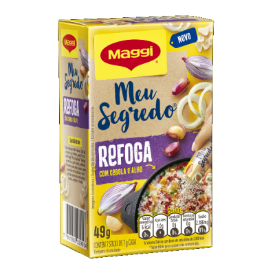 TEMPERO MAGGI MEU SEGREDO CEBOLA E ALHO 49G