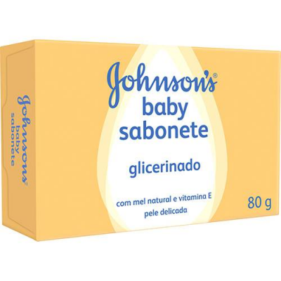 SABONETE JOHNSON'S BABY GLICERINADO 80 GRAMAS